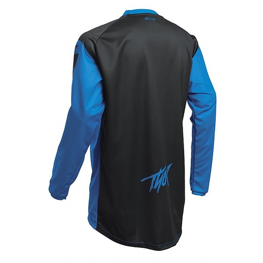 Moto Cross Enduro Thor Youth Sector S20 Link Blue Jersey