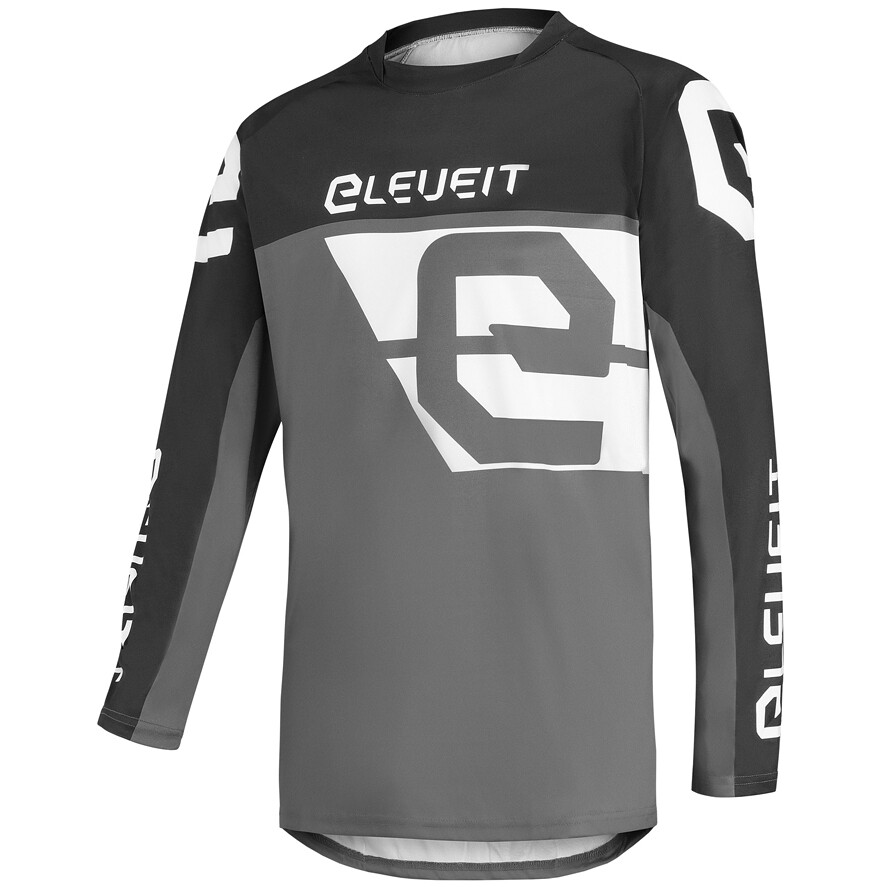 Moto Cross Enduro Trikots Eleveit X-LEGEND JERSEY 23 Dunkelgrau