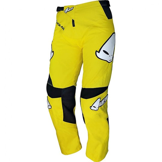 Moto Cross Enduro UFO MIZAR Boys' Pants Yellow Black