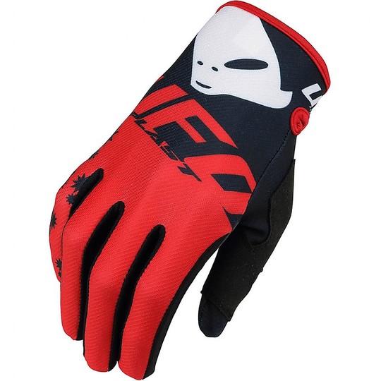 Moto Cross Enduro UFO MIZARD Red Kids Gloves