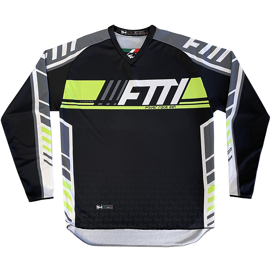 Moto Cross FM Racing POWER X31 petrolfarbenes Trikot