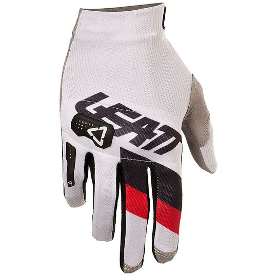 Moto Cross Gloves Enduro Leatt GPX 3.5 Lite White Black