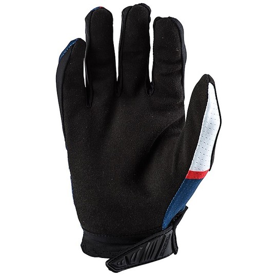 Moto Cross Gloves Enduro Oneal Matrix Glove Impact White Blue
