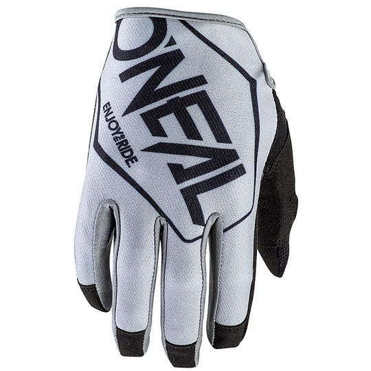 Moto Cross Gloves Enduro Oneal Mayhem Glove Rider Gray Black