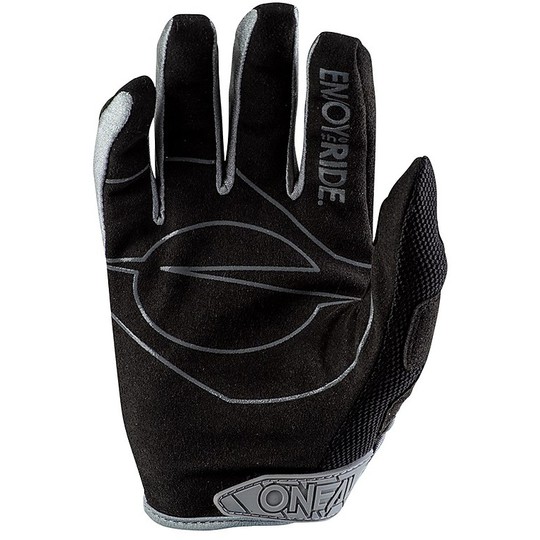 Moto Cross Gloves Enduro Oneal Mayhem Glove Rider Gray Black