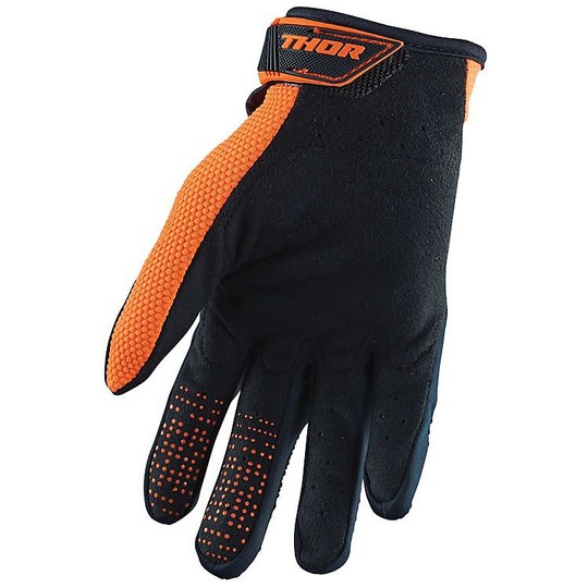 Moto Cross Gloves Enduro Thor S20 Spectrum Midnight Blue Orange