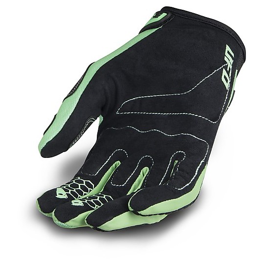 Moto Cross Gloves Enduro Ufo Model Blaze Black Turquoise