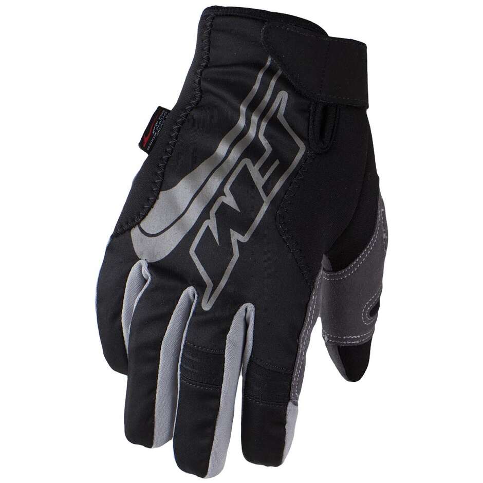 Moto Cross Handschuhe Fm Racing NEO WINTER Schwarz