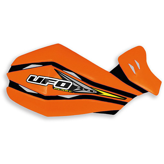 Moto Cross Handschützer Ufo Modell Universal-orange Klaue
