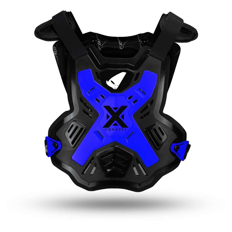 Moto Cross Harness Ufo X-CONCEPT Black Blue