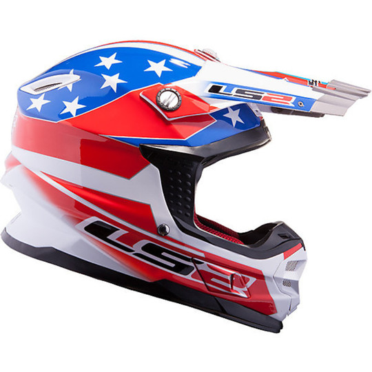 Moto cross helmet LS2 MX456 Fiber Tuareg USA