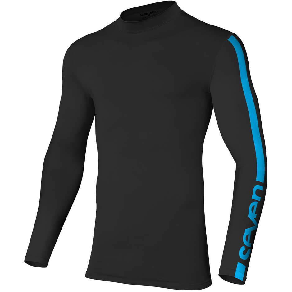 Moto Cross Jersey COMPRESSION SEVEN MX ZERO Black VICE