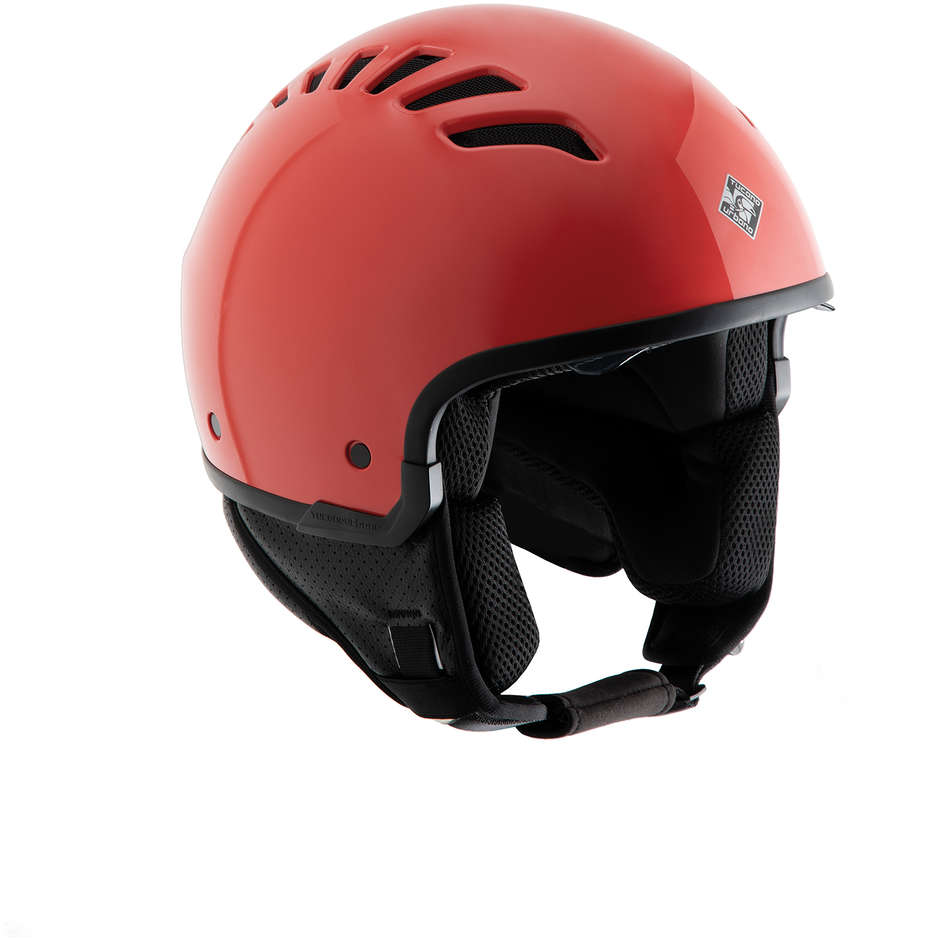 MOto Demi-Jet Helmet Tucano Urbano EL'FRESH 1150 Glossy Coral Pink