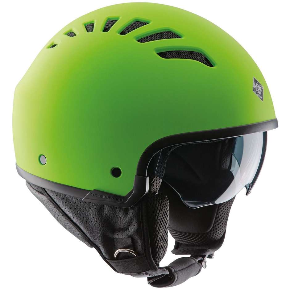 MOto Demi-Jet Tucano Urbano EL'FRESH 1150 Matt Green Helmet