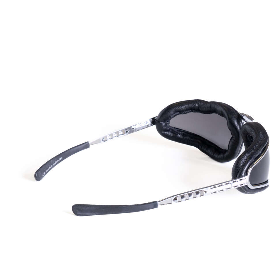 Moto goggles Baruffaldi Easy Rider Black Photochromic
