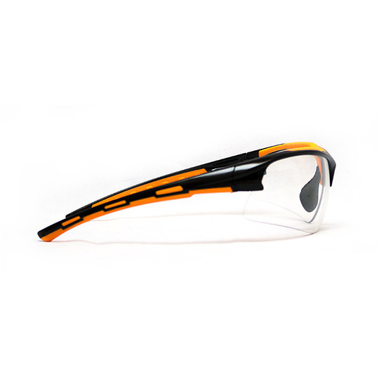Moto goggles Baruffaldi Mandy Black Orange