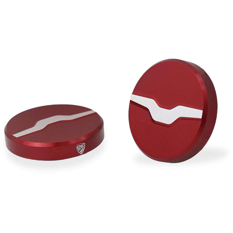 Moto Guzzi CNC Racing TE201 Gabel-Oberkappe, rot