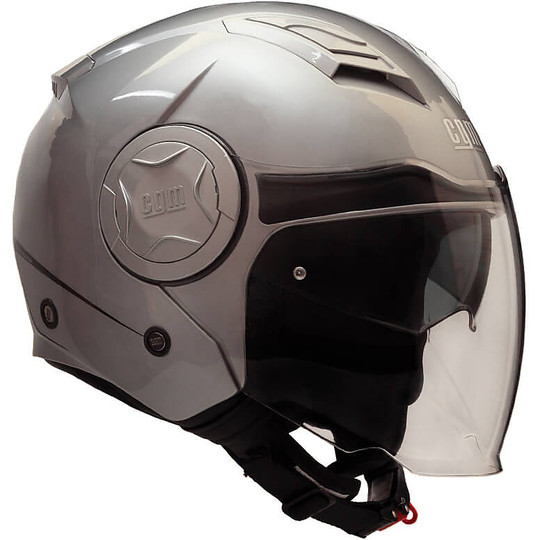 Moto Helm Doppelschirm CGM 129A ILLINOIS Silber