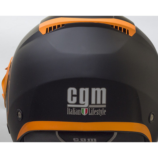 Moto-Helm Doppelvisier CGM 129S DIXON Orange Fluo Matt