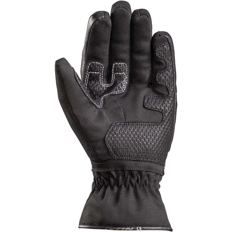 Moto Ixon PRO INDY KID Waterproof Textile Gloves Black White