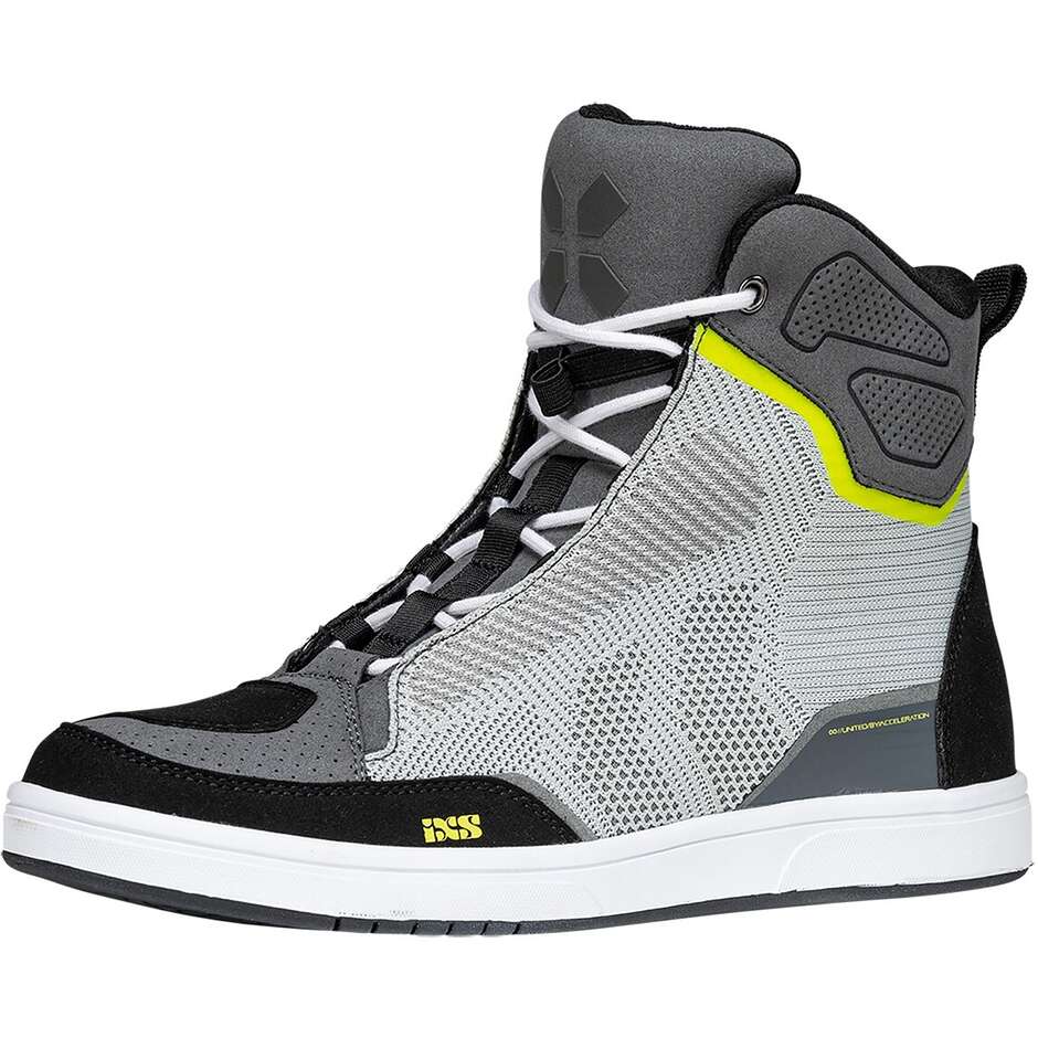 Moto Ixs Rapid-Air 1.0 Sneakers Hellgrau-Schwarz