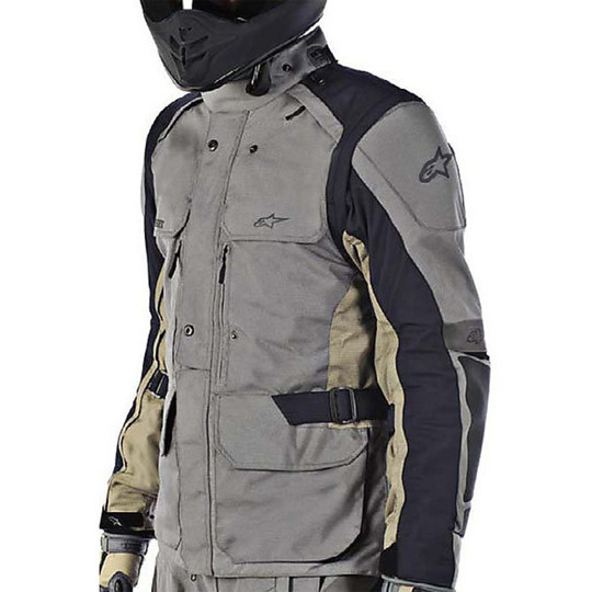 Moto Jacket Alpinestars DURBAN GORE-TEX JACKET Grey-Sand