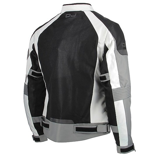Moto Jacket by Donna Summer Fabric OJ DEEP Lady Black Gray
