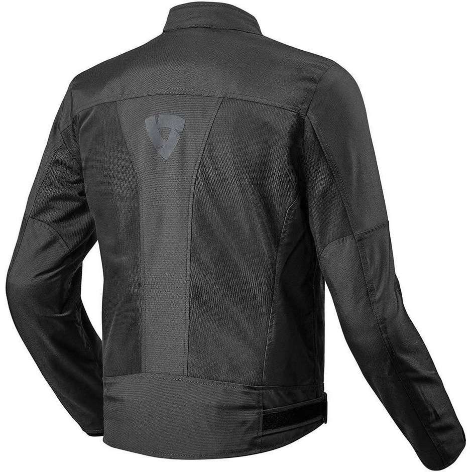 Moto jacket by Donna Summer Traforato Rev'it ECLIPSE Lady Black