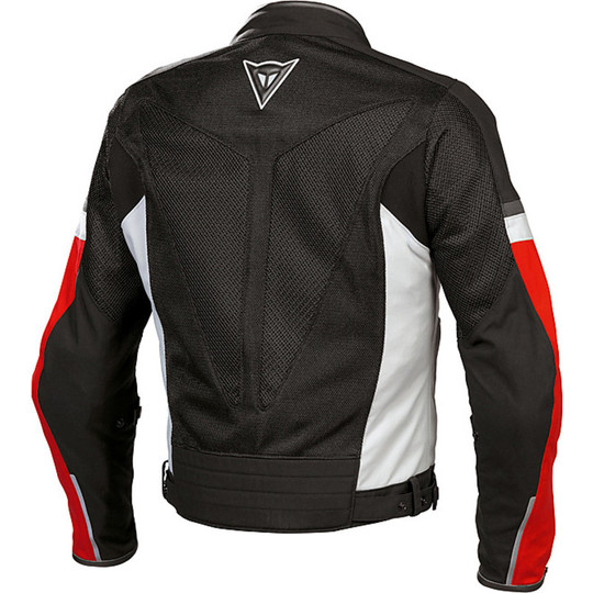 Moto Jacket Dainese Air-Tex Black Frame / High Rise / Red
