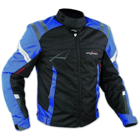 Moto Jacket Fabric A-Pro GTS Sport Touring Blue