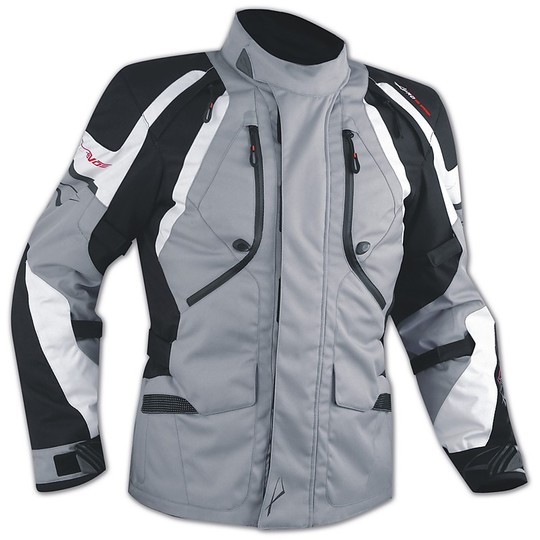 Moto Jacket Fabric A-Pro Special Touring Ages Gray / Black