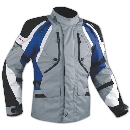 Moto Jacket Fabric A-Pro Special Touring Ages Gray / Blue