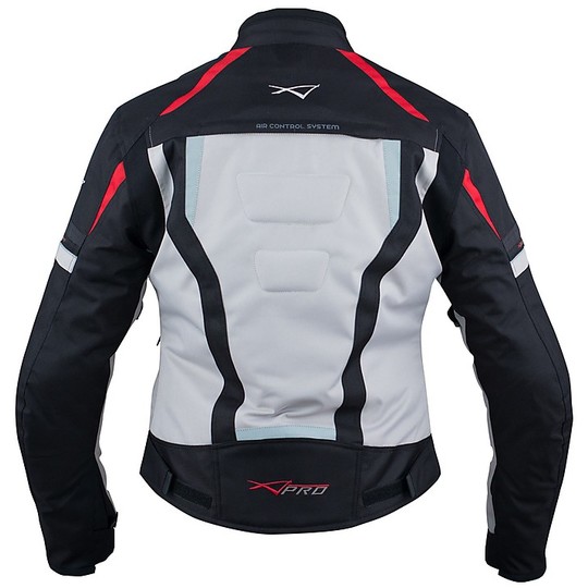 Moto jacket Fabric A-Pro Sport Alexa Lady Red