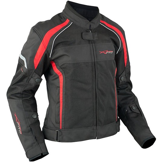 Moto jacket Fabric A-Pro Sport Lady Red Peak