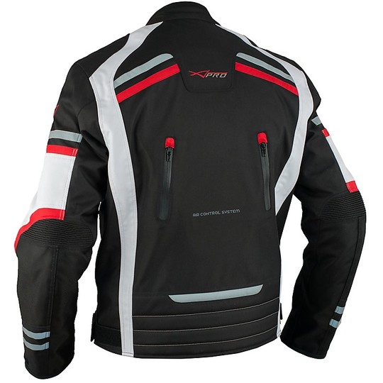 Moto jacket Fabric A-Pro Sport Red Mansel