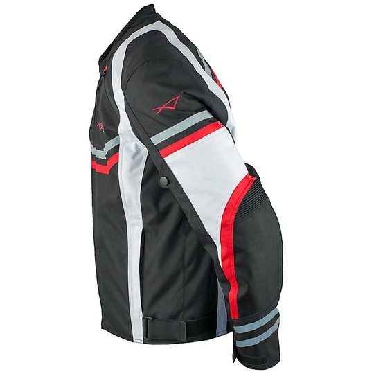 Moto jacket Fabric A-Pro Sport Red Mansel