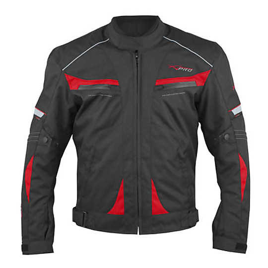 Moto jacket Fabric A-Pro Sport Touring Impact Red