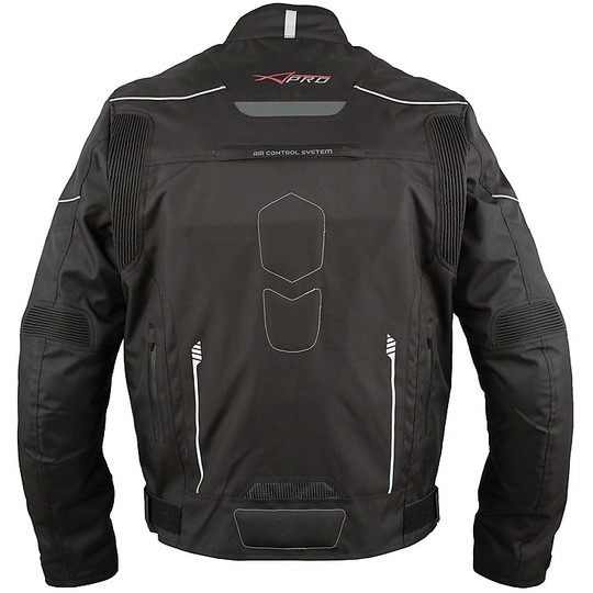 Moto jacket Fabric A-Pro Sports Booster Black
