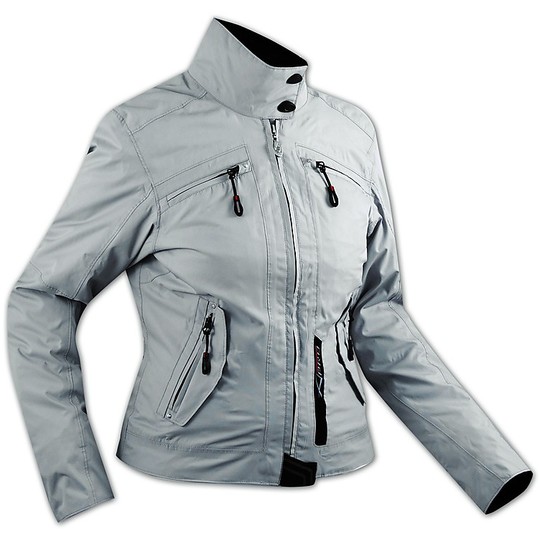 Moto jacket Fabric A-Pro Sports City Goddess Lady Grey