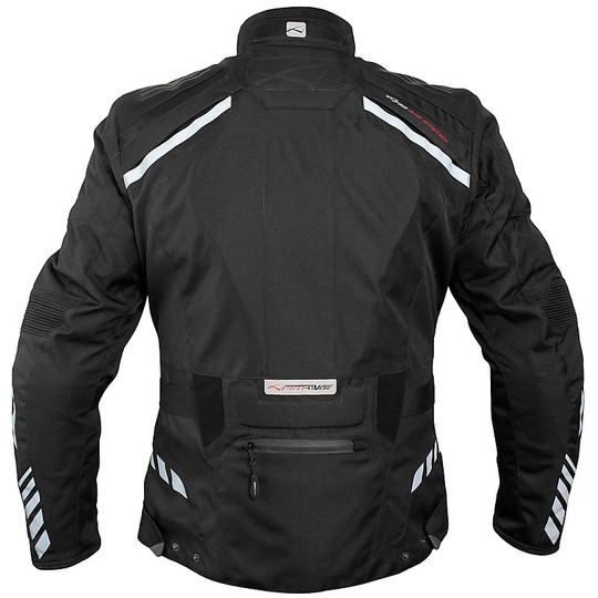 Moto Jacket Fabric A-Pro Tesla Top Evo Waterproof Black
