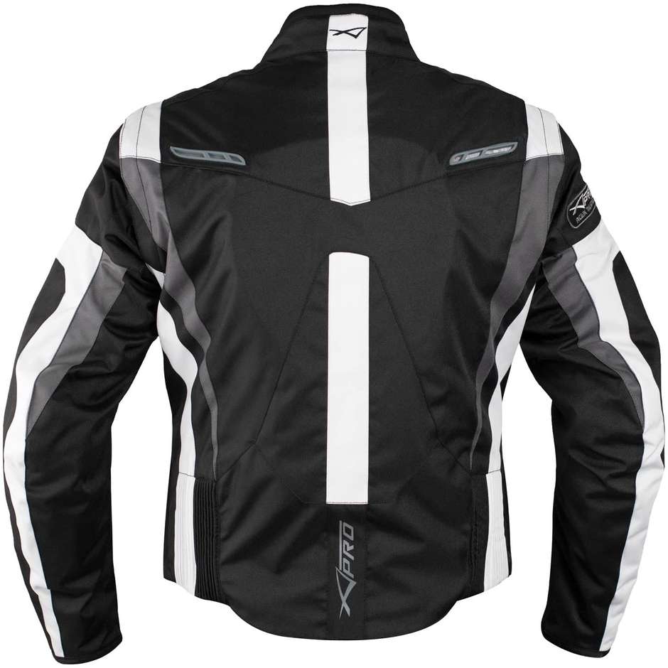 Moto jacket Fabric A-Pro Touring Sport Ace White