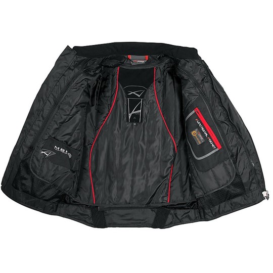 Moto Jacket Fabric A-T53 Pro Touring Sport Black