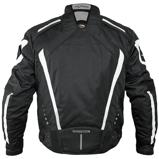 Moto Jacket Fabric A-T53 Pro Touring Sport Weiß / Schwarz