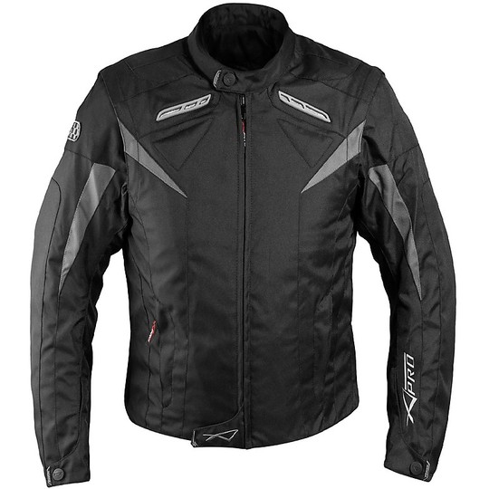Moto jacket Fabric A-Touring Pro Hart Lady Black