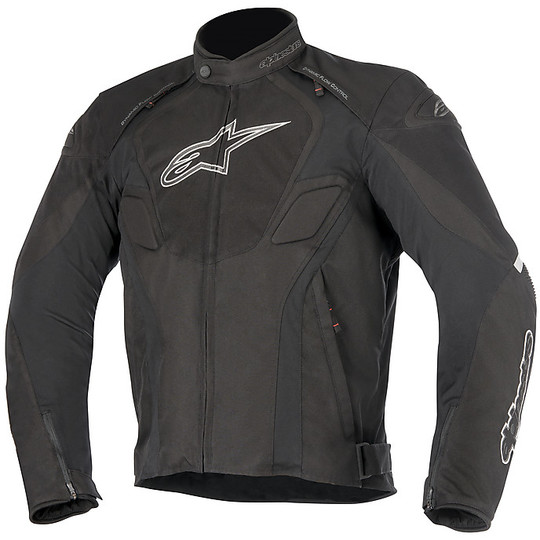 Moto jacket Fabric Alpinestars T-Jaws Waterproof Black Anthracite