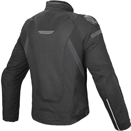 Moto jacket Fabric Dainese Super Speed ​​D-Dry Black / Dark Gull