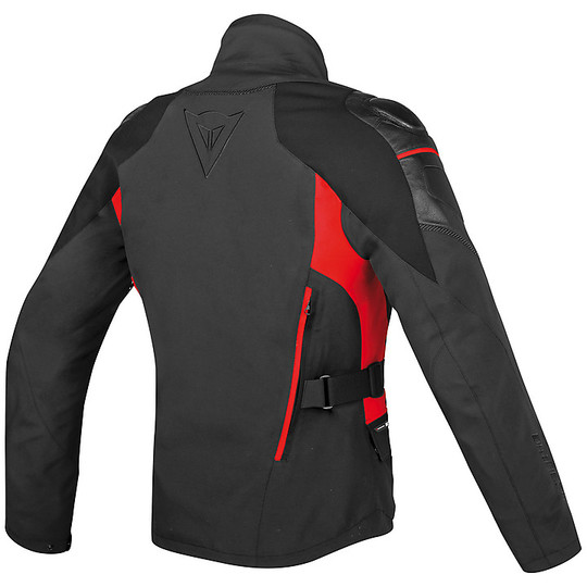 Moto jacket Fabric Gore-Tex Dainese D-Cyclone Black Red