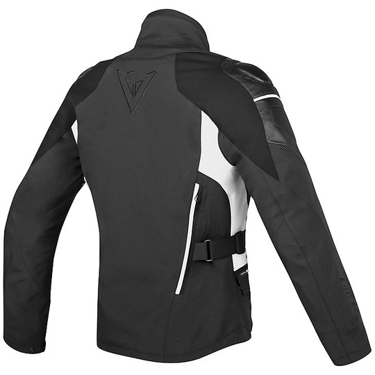 Moto jacket Fabric Gore-Tex Dainese D-Cyclone Black White