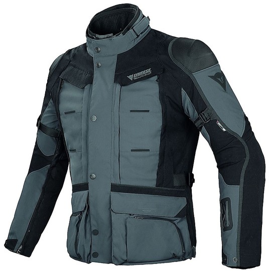Moto jacket Fabric Gore-Tex Dainese D-Explorer Castle Rock Dark Gull