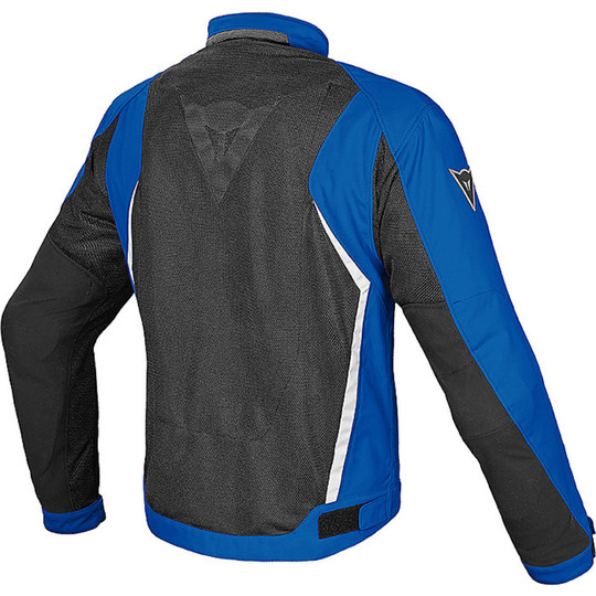 Moto jacket Fabric Hydra Flux Dainese D-Dry Black / Blue / White